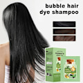 Miniatyrbild 9 av 11: Icke-stimulerande bubbelhårfärg lätt att tvätta Unisex Naturlig växthårfärg; G1A8 chestnut brown 10pcs*30ml