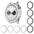 Miniatyrbild 4 av 11: Metallram för Xiaomi Watch S4 S3 Skydd med Film Klockfodral för Klockram W1b5 Silver scale For Xiaomi Watch S4 S3