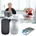 Miniatyrbild 7 av 11: Trådlös Bluetooth-mus för dator, tyst mus, ergonomisk mus, optisk `UK. black One-size