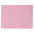 Miniatyrbild 1 av 11: A3, A4, A5 SKÄRMATTA HALKFRI SJÄLVLÄKANDE MED TRYCKTA RUTNÄT A4 Pink 1pc