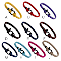 Miniatyrbild 7 av 11: U Platt Form Justerbart Schackelspänne För Överlevnad V4N9 Armband Rep V4A6 navy blue One-size