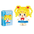 Miniatyrbild 9 av 11: Mini Block Building Toy Character Card Rolig Block Building Toy Starfish ONE-SIZE