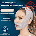 Miniatyrbild 7 av 11: Ansiktsformande Bandage V Ansiktslyftmask Uppstramande Mask Ansikte Nattlinjer Och Andningsbar Dag Y4l6 A 1PCS