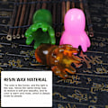 Miniatyrbild 3 av 11: Mini Massage Comb Harts Resin Bläckfisk Kam SPA Massage Comb д& Y1Y7 I3L2 Y9C2 yellow 1pcs
