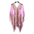 Miniatyrbild 1 av 11: Strandponcho Omslagsklänning för Kvinnor Perfekt Sommar Bikini Kaftan Badkläder Z1 purple One-size