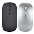 Miniatyrbild 5 av 11: Trådlös Bluetooth-mus för dator, tyst mus, ergonomisk mus, optisk `UK. black One-size
