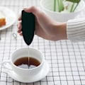 Miniatyrbild 10 av 11: ☃Elektrisk mjölkskummare Drink Foamer Kaffe Äggvisp - NY Visp T1Q7