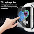 Miniatyrbild 3 av 11: HFINGAQEX Mjuk TPU Klar Smartband Skydd för Samsung Galaxy Fit 3 Smart Armbandsskydd TPU För Fit3 Skärm R3R6 Skydd