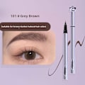 Miniatyrbild 9 av 11: Biya Flytande Vattenfast Ögonbrynspenna Är Mycket Fin, Vattenfast Eyeliner Lätt att Sudda För Varje Vilt E3r1 101 # gray brown 800mg