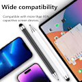 Miniatyrbild 7 av 11: 1x Universal 2 i 1 Stylus Penna För IPad Surfplatta Mobil F8I6 D7I8 Telefon Z3C7 Gradient Green onesize