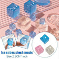 Miniatyrbild 11 av 11: Mini Isglass Stressboll Leksak Anti Stress Kub Kläm Simulering Leksak' Leksak .UK random onesize