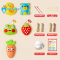 Miniatyrbild 10 av 11: DIY Barnhantverk Tecknad Anka Björn Groda Rolig Tidig Utbildning Material Kit Hjälpmedel Set D9v7