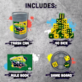 Miniatyrbild 7 av 11: Big Discoveries Dumpster Dice - Snabbt Familjetärningsspel Kul för 4 spelare Board一 C set