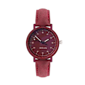 Miniatyrbild 11 av 11: Trendig kvinnlig student tecknad Sydkorea watch Stud Pink One size