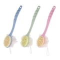 Miniatyrbild 6 av 11: Långt badborste Ryggskrubbare för dusch Loofah Svamp Kroppsryggborstar green 2 in 1