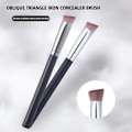Miniatyrbild 4 av 11: Sneda Triangel Concealer Borste Mjuk Portabel Multifunktionell Sminkborste C9A5