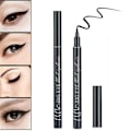 Miniatyrbild 3 av 11: 1X Kvinnor Eyeliner Flytande Eyeliner Penna Smink Vattentät Svart/Vit white One-size