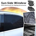 Miniatyrbild 3 av 11: 2 st Bil Myggnät Sommar Solskydd Sidofönster O3C6 SUV Front window