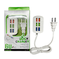 Miniatyrbild 11 av 11: Universal USB-laddare för smartphone, 6 USB-portar, multi-port, laddningsstation