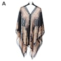 Miniatyrbild 4 av 11: Strandponcho Omslagsklänning för Kvinnor Perfekt Sommar Bikini Kaftan Badkläder Z1 black One-size