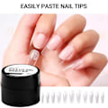 Miniatyrbild 2 av 11: 10ml Solid Nagelspetsar Gel Solid State Chip Limverktyg Snabbtorkande Solid Gel Falska Naglar Q6e5
