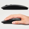 Miniatyrbild 11 av 11: Trådlös Bluetooth-mus för dator, tyst mus, ergonomisk mus, optisk `UK. black One-size