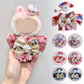Miniatyrbild 2 av 11: Labubu 17cm V1 Plyschdocka Waifu Sitt Sitt Party Obi Kimono Kläder Docka Q1k9 Red only clothes no doll