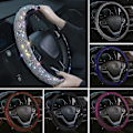 Miniatyrbild 8 av 11: Shering Bling Strass Ratt Skydd med Kristallglitter^ A0A5 C6I8 Color diamond 37-39cm