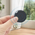 Miniatyrbild 7 av 11: Bärbar GPS-tracker för husdjur Anti-förlustenhet Bluetooth IOS-system a Black One size