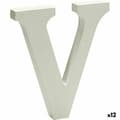 Pincello Bogstav FOAM BREV V hvid - 12 enheder