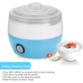 Miniatyrbilde 3 av 5: Automatisk yoghurtmaskin i rustfritt stål, elektrisk DIY yoghurt #1 CDQ