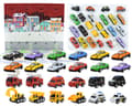 Miniatyrbillede 2 af 3: Julekalender Biler - Julekalender med legetøjsbiler Multicolor multicolor