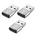 3 st USB-adapter Typ C USB-adapter Hona Hane USB-adapter USB-C USB-adapter USB C Laddningsadapter