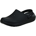 Miniatyrbillede 1 af 7: Unisex Voksen LiteRide Clogs, Nero Black/Slate Grey sort/skifergrå black/slate grey 48/49 eu