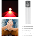 Miniatyrbillede 2 af 5: Bærbar Infrarød Lampe, Led Rød Lys Terapi Lampe, Rød Lys Terapi Enhed Maskine