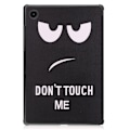 Pikkukuva 2 / 6: Samsung Galaxy Tab A8 10.5 (2021) Suojakotelo Kolmiosainen Dont Touch Me 170