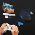 Miniatyrbillede 3 af 3: USB trådløs gaming-modtager til pc Gamepad-konverter kompatibel med Windows XP/7/8/10 Controller-adapter til 360-systemer Black