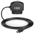 Miniatyrbillede 1 af 5: OBD-kabelsæt til dashcam, USB Type C-kabelsæt til dashcam med OBD-strømkabel til dashcam 12-