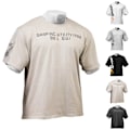Pikkukuva 6 / 8: Miesten treenipaita, urheilu-T-paita, pyöreä pääntie, lyhythihainen urheilutoppi Khaki Khaki 3XL