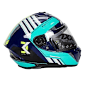 Miniatyrbillede 3 af 5: Hjelm Linse Fast Base Hjelm Visirer Base til AXXIS DARKENS, HAWK