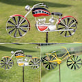 Miniatyrbilde 3 av 5: Sykler Vindmølle Stående GUL Gul Gul Gul Yellow Motorcycle-Motorcycle