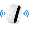 Miniatyrbillede 1 af 5: 300M Wifi Signal Booster Trådløs Repeater Wifi Forstærker Wifi Range Extender til Hjemmekontor Hvid