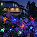 Pikkukuva 3 / 5: LED-aurinkovalot sudenkorennoilla, värikkäät, 6,5 m, 30 valoa