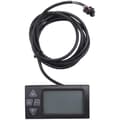 S861 LCD Ebike Display med SM-kontakt för elcykel BLDC-kontroller kontrollpanel svart 24V-36V Black