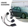 For Saab 9-3 9-5 Car Bluetooth Compatible Music Player Audio Receiver Hands-free Phone Mp3 Aux In Adapter Cable Modules-FF1-{EE}