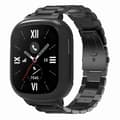 Miniatyrbillede 1 af 3: Til Honor Watch 4 Urrem 3-perle Rustfrit Stål Håndledsrem med PC Urkasse Multicolor Black+Black Case