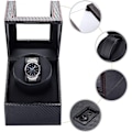 Miniatyrbillede 3 af 5: QD Watch Winder, Automatisk Urvikler PU etui og