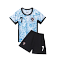 Miniatyrbild 5 av 5: 24-25 Portugal Borta 7 Ronaldo Fotbollströja Barn Jersey 14-30 Yards 14