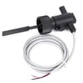 Vattenflödesbrytare FS-10 100V Högprecisionsnivåsensor Justerbar Vattennivåkontroll Flottörnivåbrytare Flödessensor Black