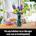 Miniatyrbillede 5 af 5: 10313 Icons Vilde Blomster Buket, med Lavendel og Gerbera, Byggesæt til Voksne, Gave, Botanisk Samling, 2024 Sæt
